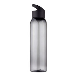 Бутылка пластиковая для воды Sportes, черная-S