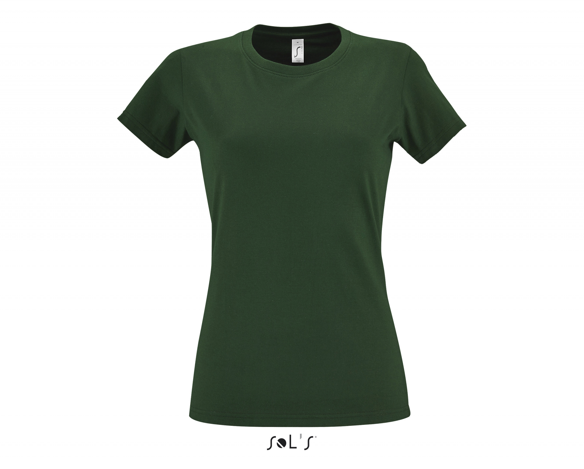 Фуфайка (футболка) IMPERIAL женская,Темно-зеленый 3XL